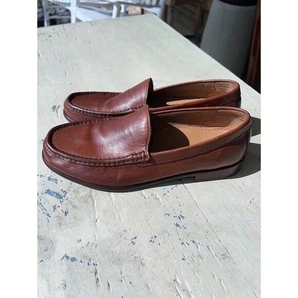 Cole Haan Tan Plain Vamp Dress Loafers C21287 Men’s 8.5M main image 7